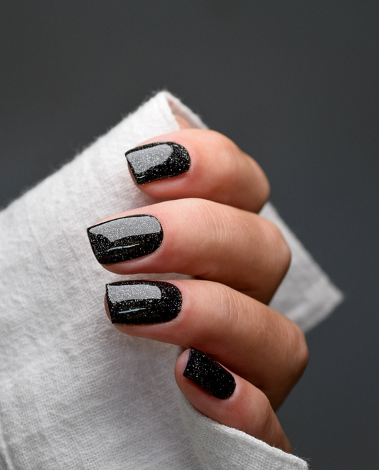 Black Glitter