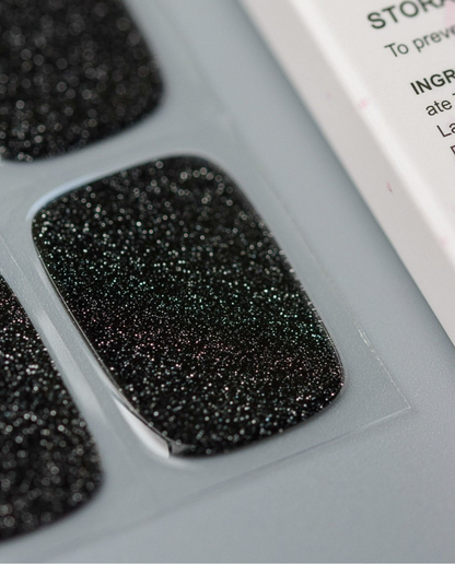 Black Glitter