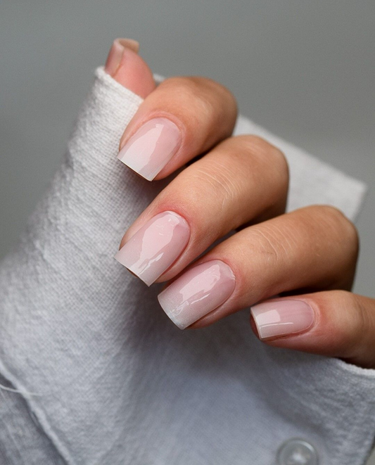 UV Gel Wraps Babyboomer Pure – dezente Ombré Nailwraps mit Glanz