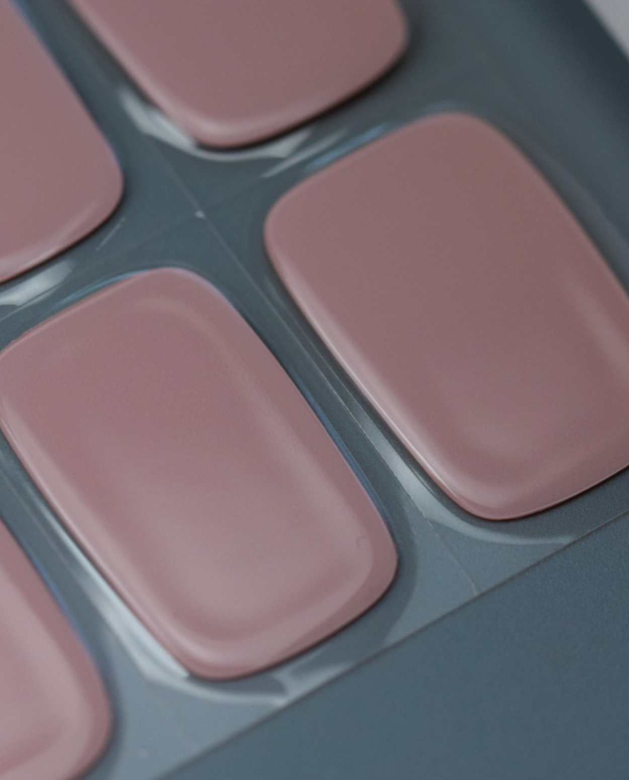 UV Gel Wraps Nude Blush – nudefarbene Nailwraps mit Glanz - Übersicht der Nailwraps
