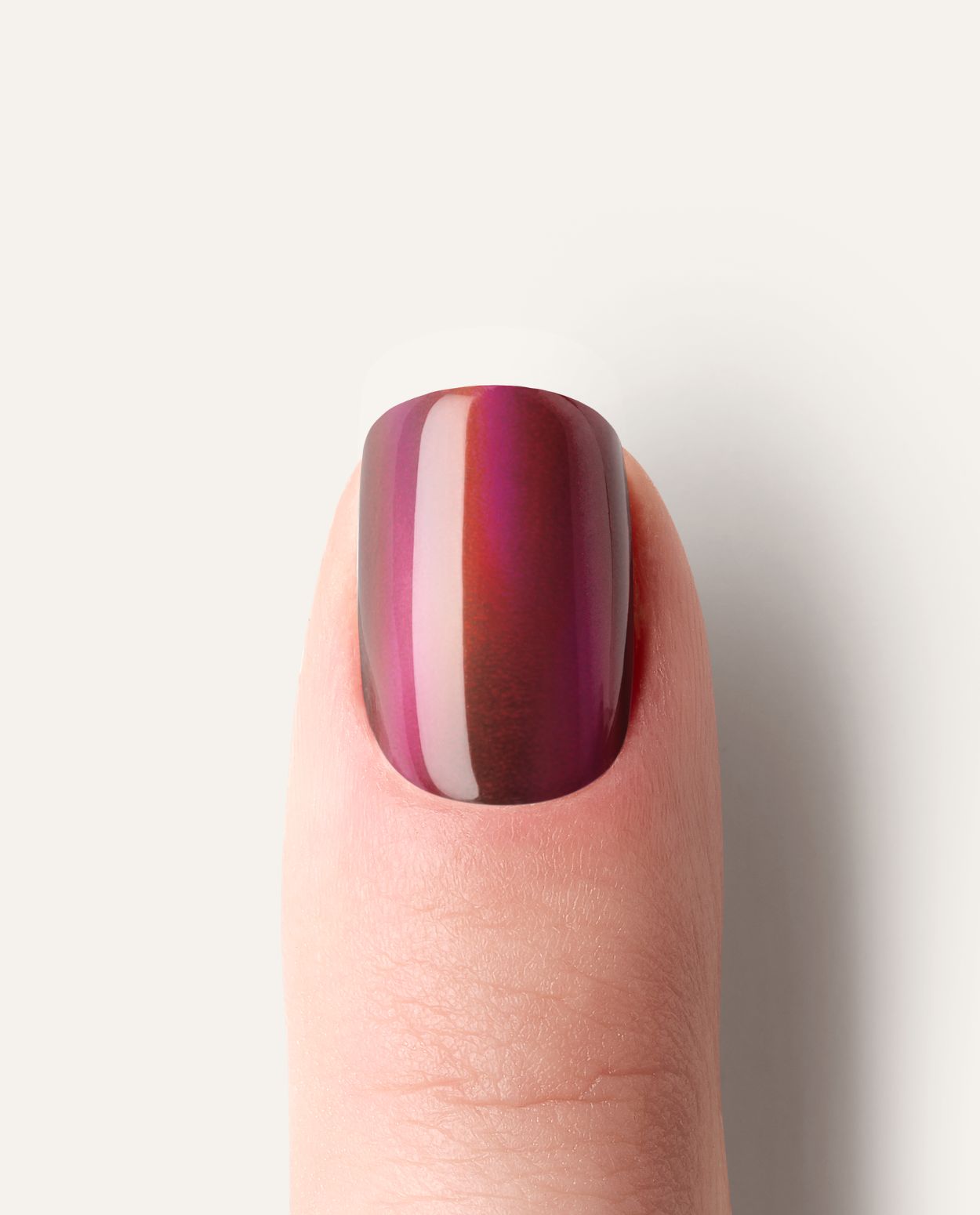 UV Gel Wraps Firelight – Designübersicht der Gel Maniküre auf einzelnem Finger