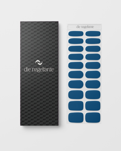 UV Gel Wraps Velvet Navy – Verpackung und Gel Wrap Streifen