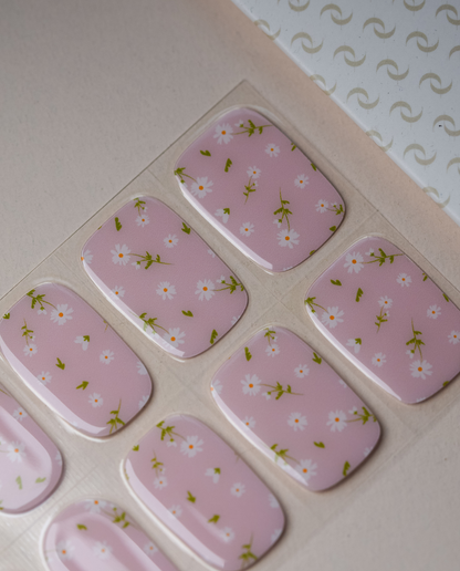 UV Gel Wraps Morgentau – Designübersicht der selbstklebenden Gel Wraps