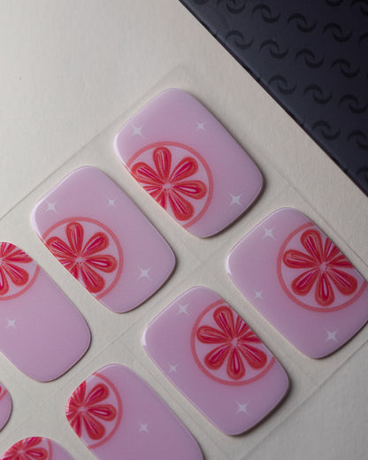 Summer Slice UV Nailwraps Detailansicht Motive