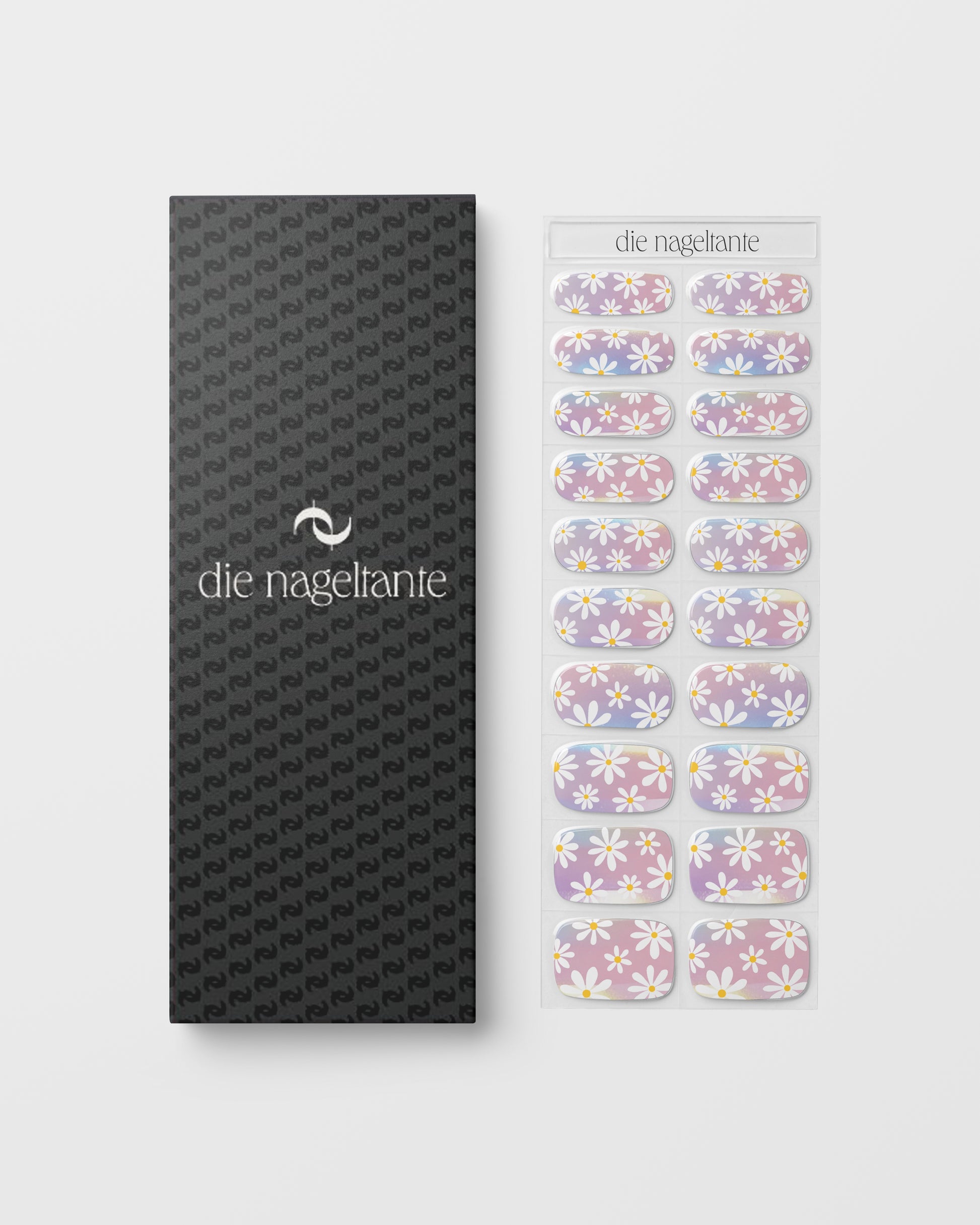 UV Nailwraps Tiny Blooms Produktbild Verpackung