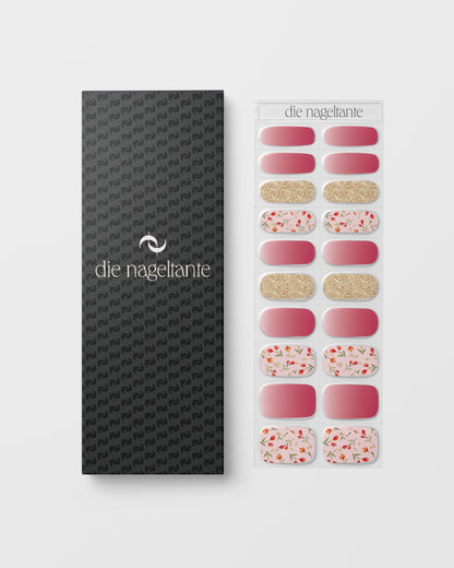 UV Nailwraps Spring Bloom Produktbild Verpackung und Übersicht