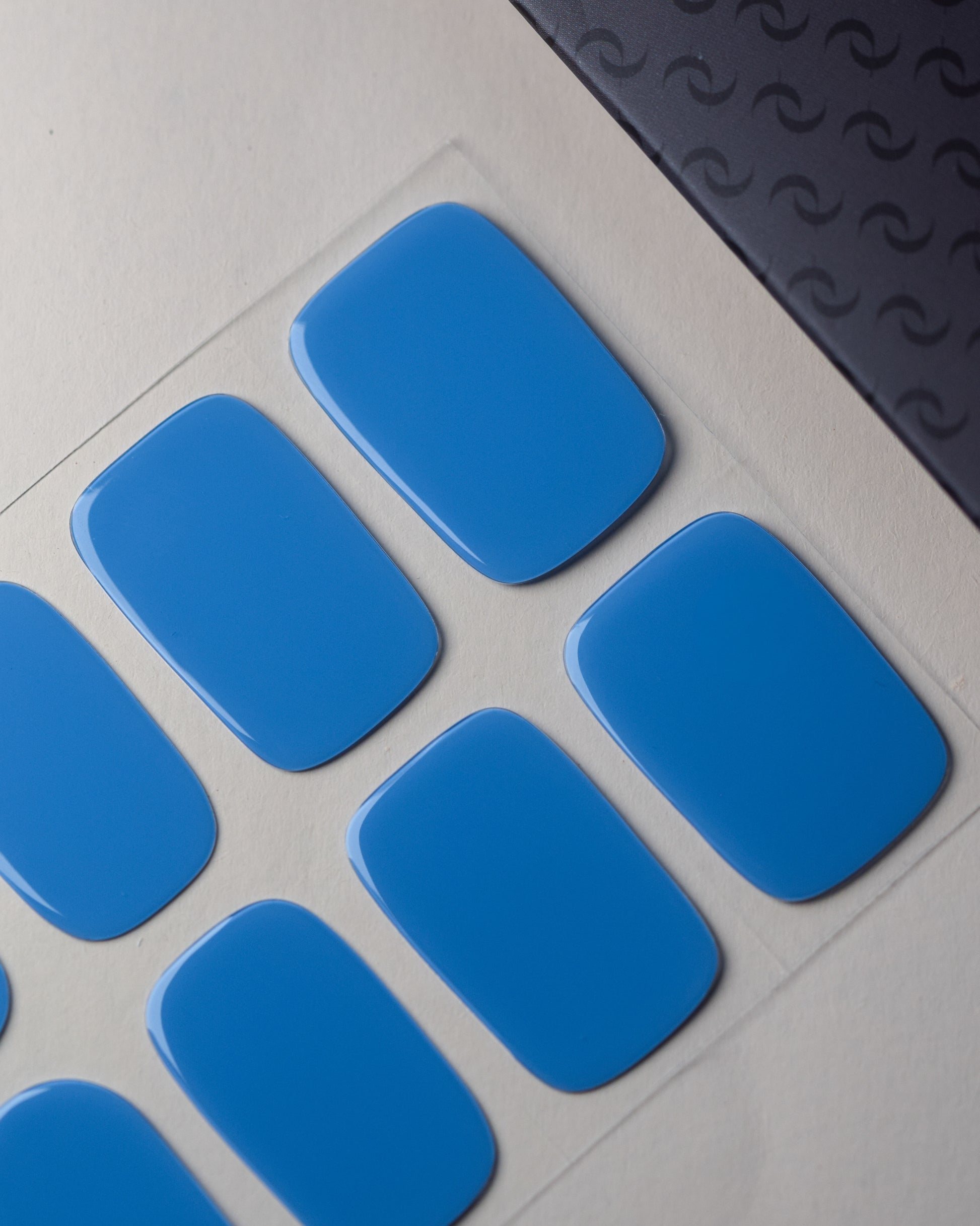 UV Nailwraps Himmelblau Produktbild Verpackung