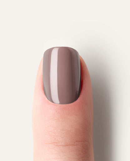 Nevio Cinnamon Cocoa Nailpolish Wraps – warmes Braun mit grauer Eleganz.
