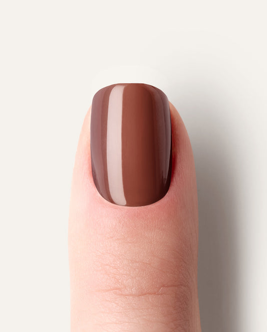 Detailansicht – Nailpolish Wraps „Nevio Hazelwood“ in verschiedenen Größen.