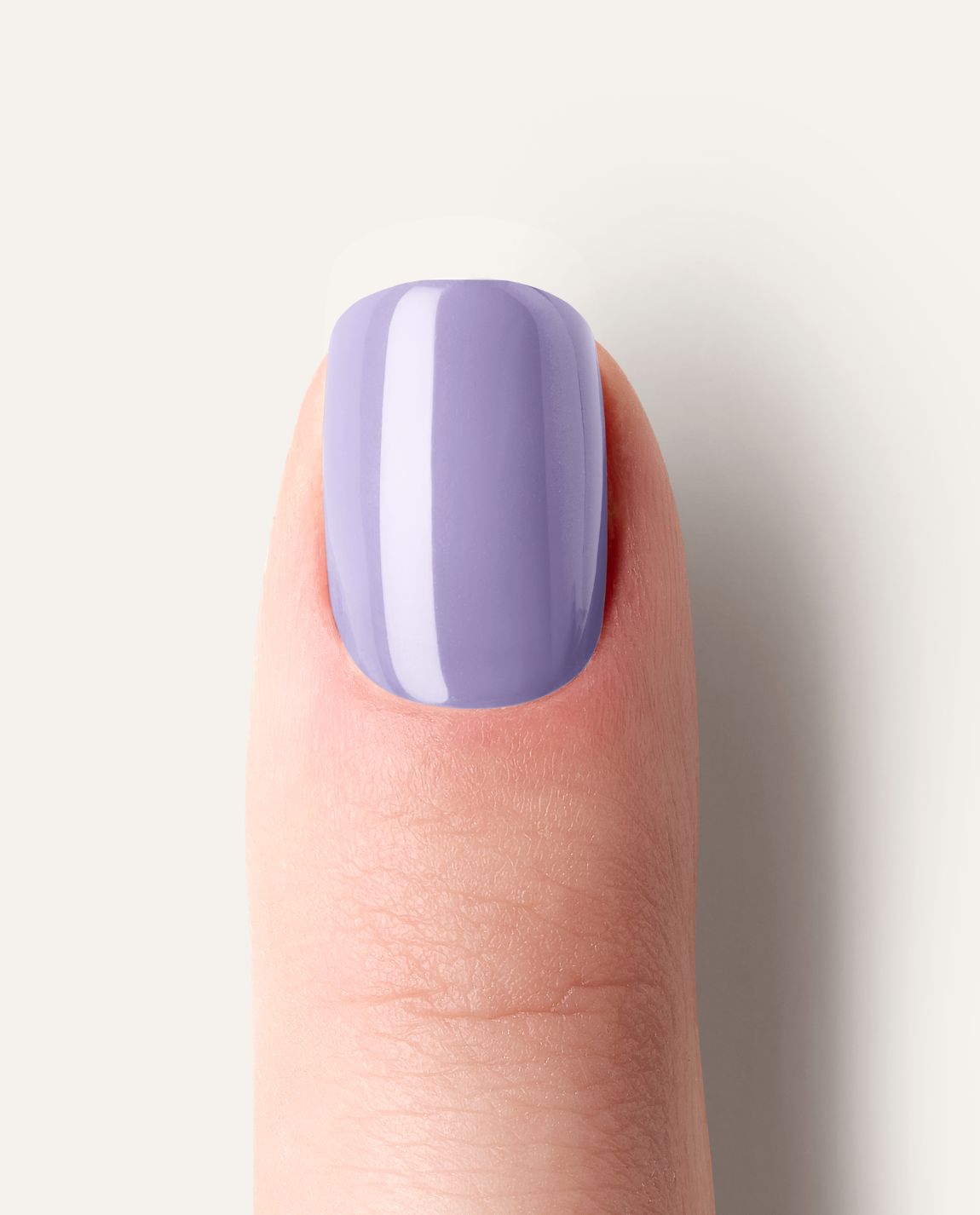 UV Gel Wraps Lavendel Meer – lavdendel Nailwraps mit Glanz - Maniküre Ergebnis der Nail Wraps