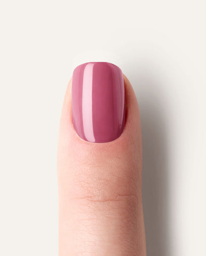 Detailaufnahme Peachy Pink – Nahaufnahme der glänzenden pinken Wrap-Oberfläche.