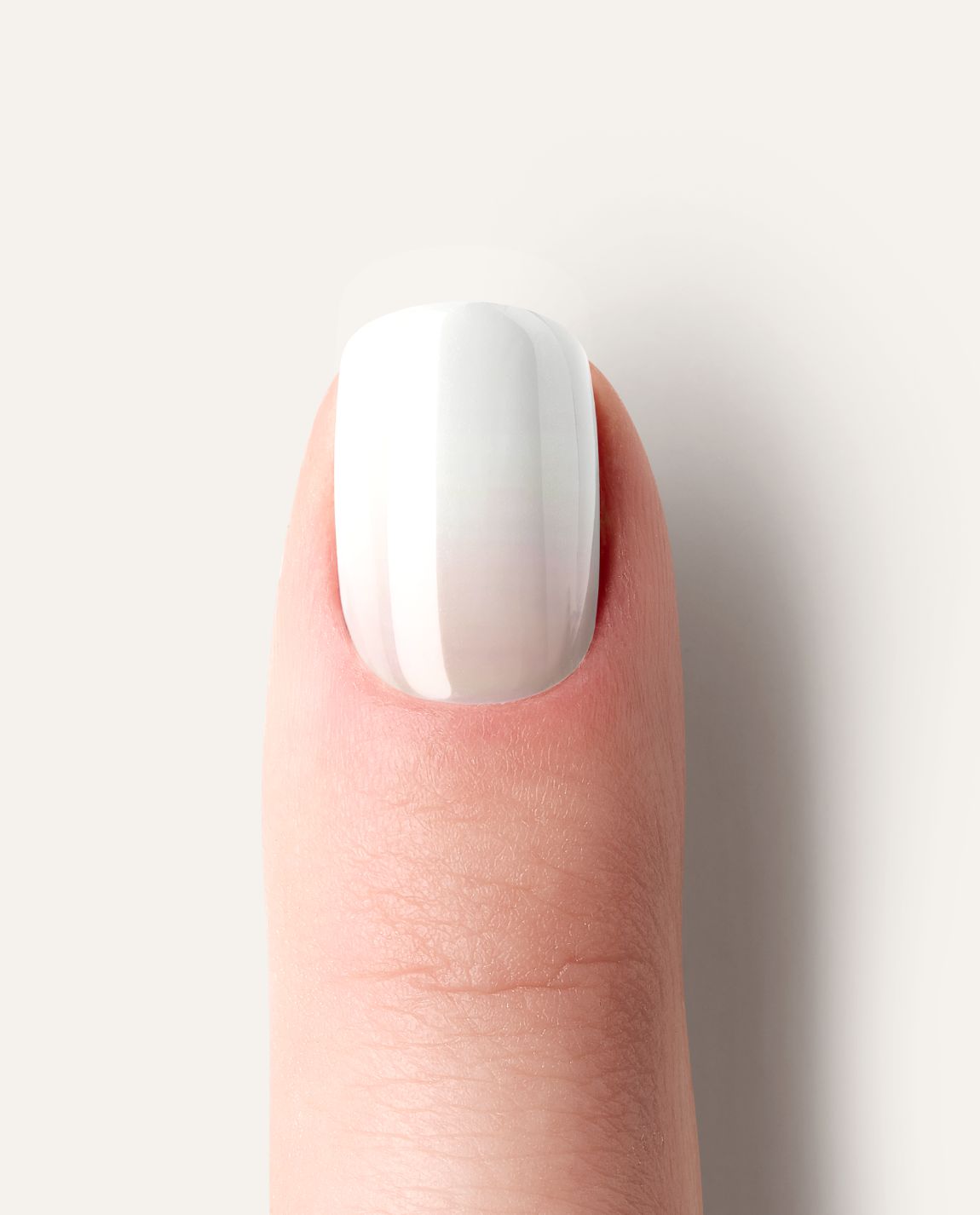 UV Gel Wraps UV Babyboomer Milky Blush – sanfte Babyboomer Nailwraps mit Glanz - Maniküre Ergebnis der Nail Wraps