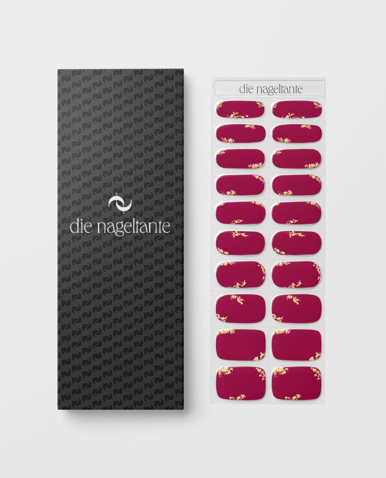 UV Gel Wraps Royal Rouge – Verpackung und Designstreifen