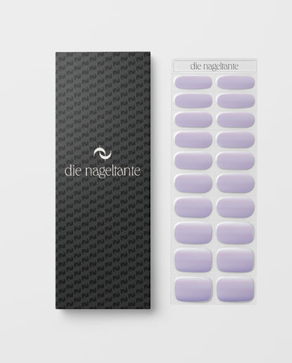 Moonlight Dust – Verpackung der UV Gel Wraps von die Nageltante mit zartem Schimmer-Design.