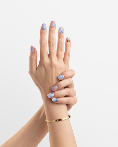 UV Gel Wraps Mystic Marble – Detailansicht