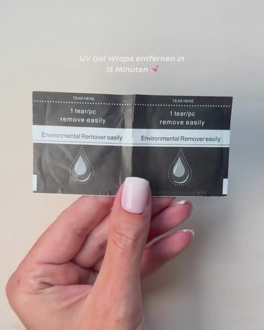 UV GEL WRAPS REMOVER PADS