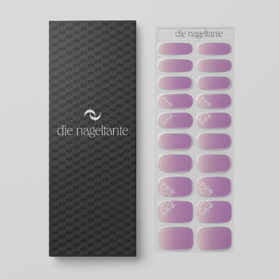 UV Nailwraps Muted Sparkle Produktbild Verpackung